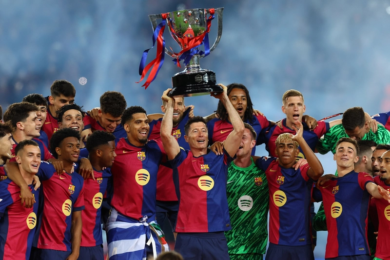 Barcelona vô địch la liga 1991