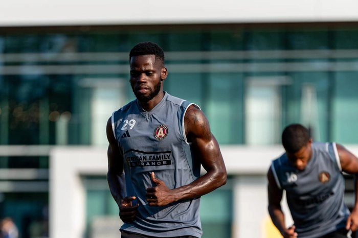 Cầu thủ Atlanta United tham gia pha phản công