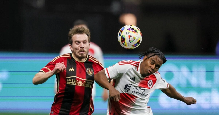 Cầu thủ Atlanta United thi đấu trên sân