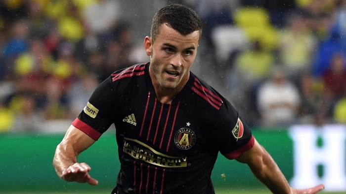 Cầu thủ Atlanta United thi đấu trên sân