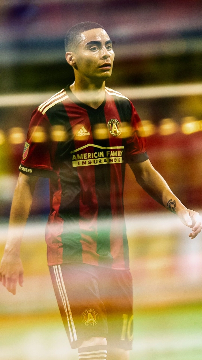 Cầu thủ Atlanta United thi đấu trên sân