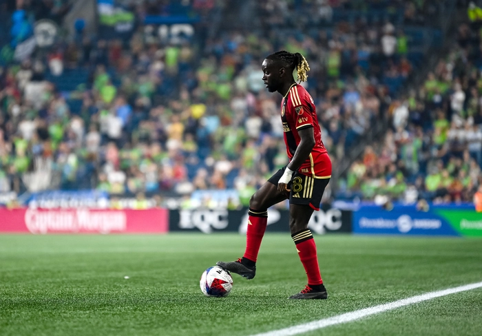 Cầu thủ số 8 Atlanta United trên sân cỏ