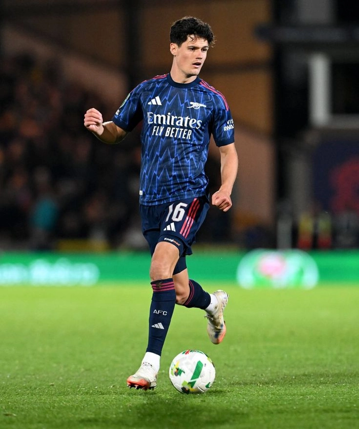 Christian Norgaard Denmark trong trận đấu quốc tế