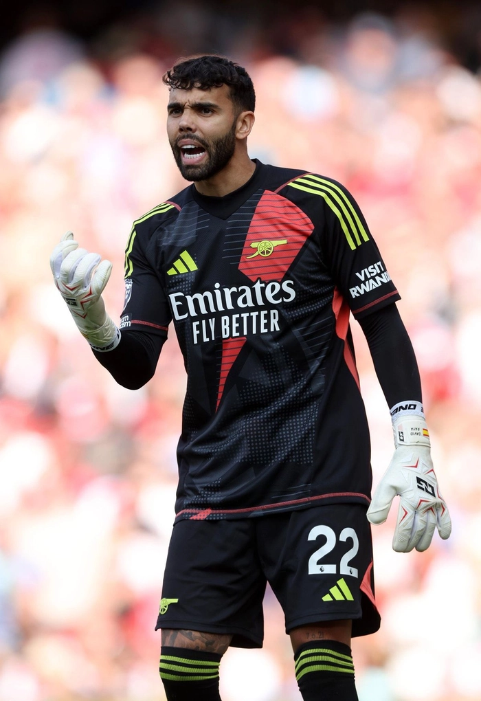 David Raya Arsenal thi đấu tập trung