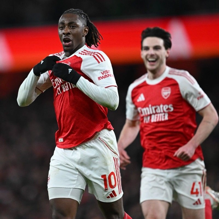 Eberechi Eze Man City trong trận cầu lớn