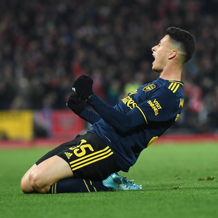 Gabriel Martinelli Arsenal trong trận đấu