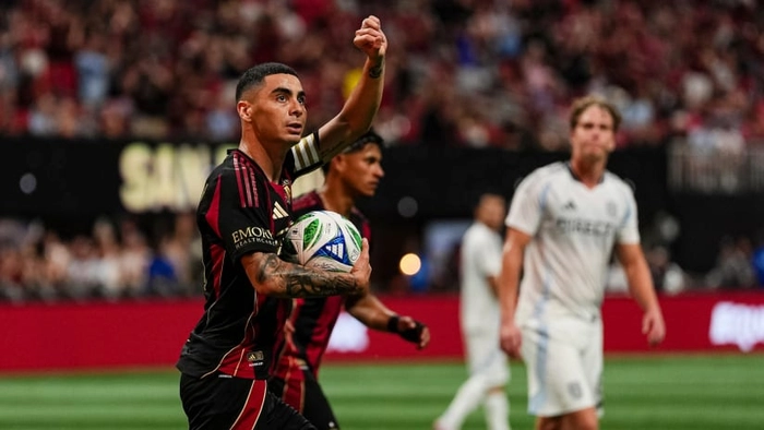 Miguel Almiron thi đấu tự tin