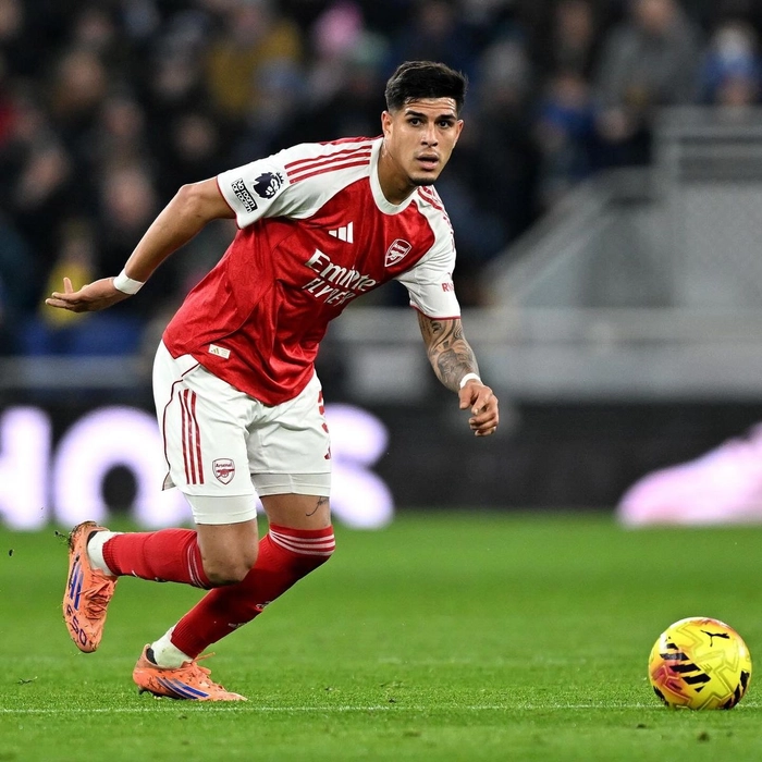 Piero Hincapié Arsenal thi đấu đỉnh cao